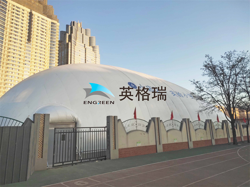 氣膜建筑造價(jià)相對便宜且符合體育場館搭建要求